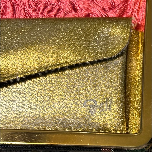 Vintage Zell 5th Avenue Carryall Clutch Powder Compact Lipstick Comb Minaudiere - Picture 15 of 16